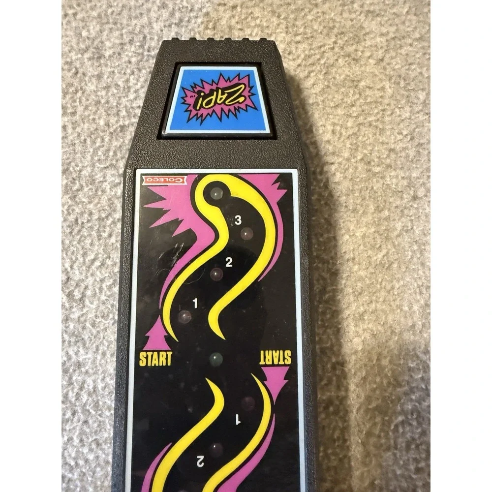 Vintage 1979 Coleco ZAP! Electronic Challenge Handheld Video Game TESTED Works